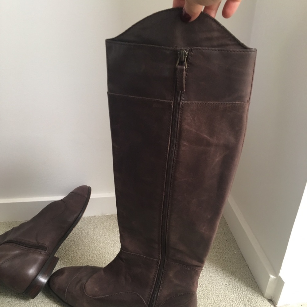 Leather Riding Boots - Picture 3 of 6